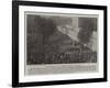 The Execution of the Anarchist Franch at Barcelona-null-Framed Giclee Print