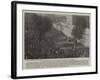 The Execution of the Anarchist Franch at Barcelona-null-Framed Giclee Print