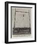 The Execution of the Murderer of the Late Shah of Persia-null-Framed Giclee Print