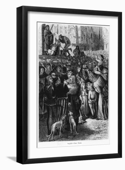 The Execution of the Sow from Falaise, Illustration from "The Man and the Beast"-null-Framed Giclee Print