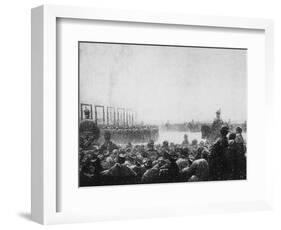 The Execution of the Terrorists in Russia, 1884-1885-Vasili Vasilyevich Vereshchagin-Framed Giclee Print