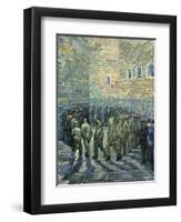 The Exercise Yard, 1890-Vincent van Gogh-Framed Giclee Print