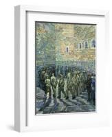 The Exercise Yard, 1890-Vincent van Gogh-Framed Giclee Print