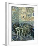 The Exercise Yard, 1890-Vincent van Gogh-Framed Giclee Print