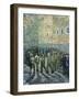 The Exercise Yard, 1890-Vincent van Gogh-Framed Premium Giclee Print