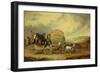 The Exeter to London Royal Mail Passing William Downe's Exeter Wagon-Charles Cooper Henderson-Framed Giclee Print