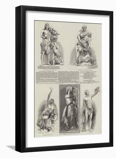 The Exhibition at Westminster Hall-null-Framed Giclee Print