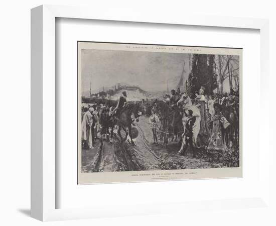 The Exhibition of Spanish Art at the Guildhall-null-Framed Giclee Print