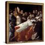 The Exhibition of the Body of Saint Bonaventure (1221-1274) Painting by Francisco De Zurbaran (1598-Francisco de Zurbaran-Stretched Canvas