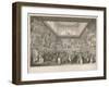 The Exhibition of the Royal Academy 1787-Johann Heinrich Ramberg-Framed Giclee Print