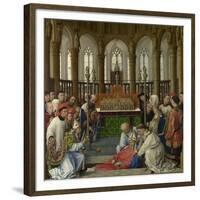 The Exhumation of Saint Hubert, 1430S-Rogier van der Weyden-Framed Giclee Print