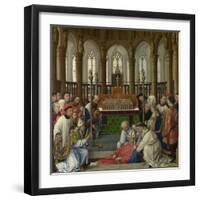 The Exhumation of Saint Hubert, 1430S-Rogier van der Weyden-Framed Giclee Print