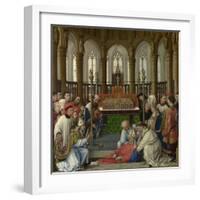 The Exhumation of Saint Hubert, 1430S-Rogier van der Weyden-Framed Giclee Print