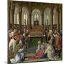 The Exhumation of Saint Hubert, 1430S-Rogier van der Weyden-Mounted Giclee Print