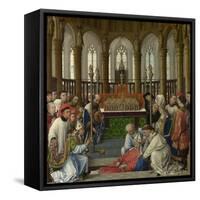 The Exhumation of Saint Hubert, 1430S-Rogier van der Weyden-Framed Stretched Canvas