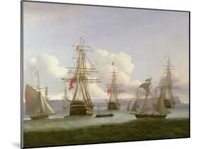 The Exile's Departure, 1826-Thomas Luny-Mounted Giclee Print