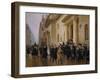 The Exit of the Students from the Condorcet Lyceum, 1903-Jean Béraud-Framed Giclee Print