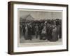 The Exodus from Johannesburg, a Scene at Bramfontein Terminus-Joseph Nash-Framed Giclee Print