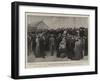 The Exodus from Johannesburg, a Scene at Bramfontein Terminus-Joseph Nash-Framed Giclee Print