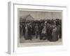 The Exodus from Johannesburg, a Scene at Bramfontein Terminus-Joseph Nash-Framed Giclee Print