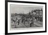 The Exodus from Johannesburg, Refugees Leaving in Coal Trucks for Natal-null-Framed Giclee Print