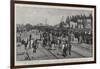 The Exodus from Johannesburg, Refugees Leaving in Coal Trucks for Natal-null-Framed Giclee Print