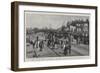 The Exodus from Johannesburg, Refugees Leaving in Coal Trucks for Natal-null-Framed Giclee Print