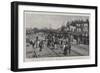 The Exodus from Johannesburg, Refugees Leaving in Coal Trucks for Natal-null-Framed Giclee Print