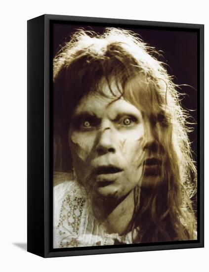 The Exorcist by William Friedkin with Linda Blair, 1973-null-Framed Stretched Canvas