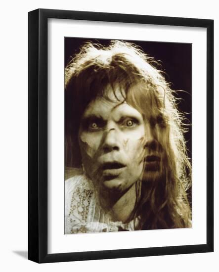 The Exorcist by William Friedkin with Linda Blair, 1973-null-Framed Photo