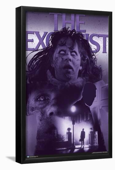 The Exorcist - Collage-Trends International-Framed Poster