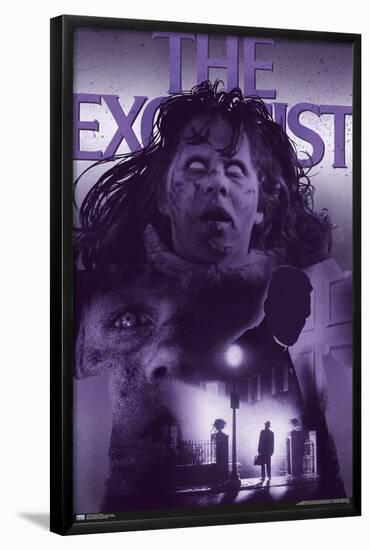 The Exorcist - Collage-Trends International-Framed Poster