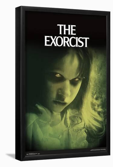 The Exorcist - Eyes-Trends International-Framed Poster