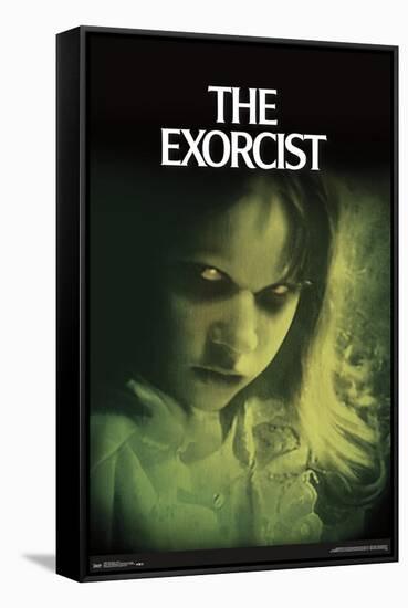 The Exorcist - Eyes-Trends International-Framed Stretched Canvas