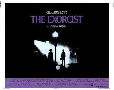 The Exorcist Classic Scene BW Poster