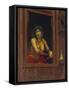 The Exotic Dancing Girl, Une Almee-Jean Leon Gerome-Framed Stretched Canvas