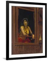 The Exotic Dancing Girl, Une Almee-Jean Leon Gerome-Framed Giclee Print