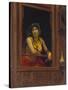 The Exotic Dancing Girl, Une Almee-Jean Leon Gerome-Stretched Canvas