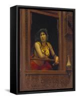 The Exotic Dancing Girl-Jean Leon Gerome-Framed Stretched Canvas