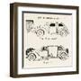 The 'Expandocar'-William Heath Robinson-Framed Art Print