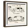 The 'Expandocar'-William Heath Robinson-Framed Art Print