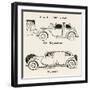 The 'Expandocar'-William Heath Robinson-Framed Art Print