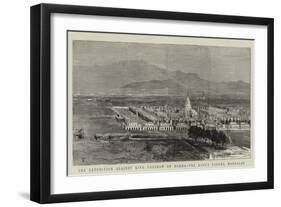 The Expedition Against King Theebaw of Burma, the King's Pagoda, Mandalay-null-Framed Giclee Print