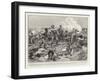 The Expedition Against the Mad Mullah, the Attack on Captain Mcneill's Zariba at Gebile, Somaliland-Frank Dadd-Framed Giclee Print