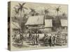The Expedition Against the Malays of Perak, Officers' Quarters, Campong Boyah-null-Stretched Canvas