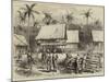 The Expedition Against the Malays of Perak, Officers' Quarters, Campong Boyah-null-Mounted Giclee Print