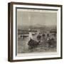 The Expedition Against the Malays, the British Force Ascending the Perak River-null-Framed Giclee Print