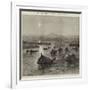 The Expedition Against the Malays, the British Force Ascending the Perak River-null-Framed Giclee Print