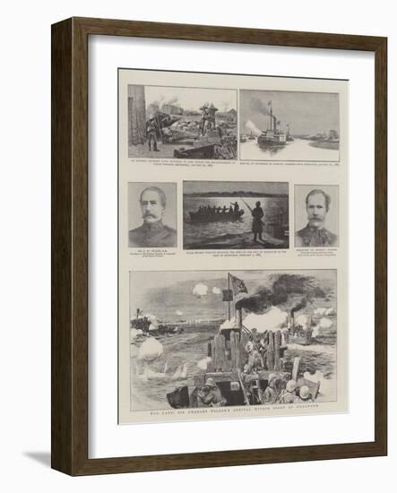 The Expedition for the Relief of General Gordon-Thomas Walter Wilson-Framed Giclee Print