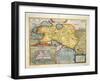 The Expedition of Alexander the Great, from the 'Theatrum Orbis Terrarum', 1603-Abraham Ortelius-Framed Giclee Print